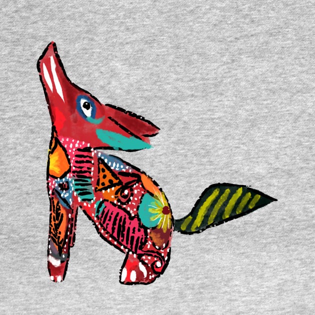 Coyote Alebrije by The Mindful Maestra